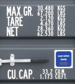 Gewichtsangaben Maximales Gewicht